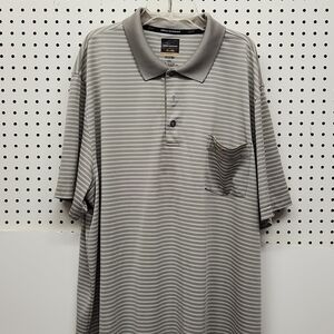 𝅺greg Norman Tasso Elba golf shirt XXL EUC